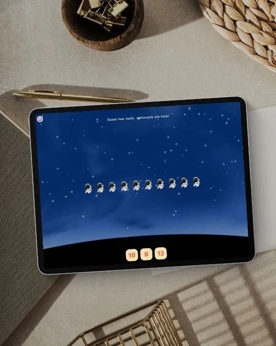 Counting quest game in SpeechSync